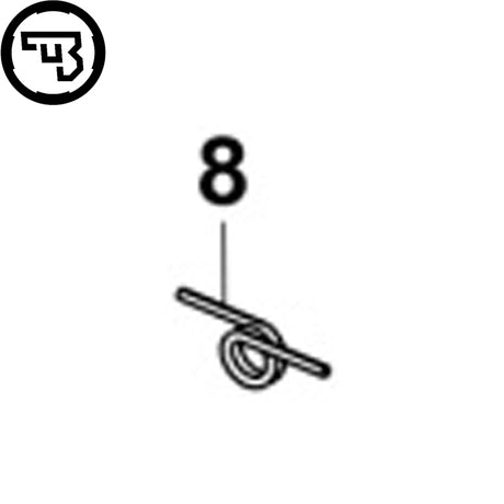 CZ TS 2 ελατήριο σκανδάλης | part #8