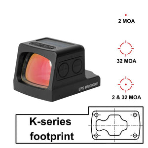 Σκοπευτικά κόκκινης κουκκίδας με K-Series footprint της Holosun