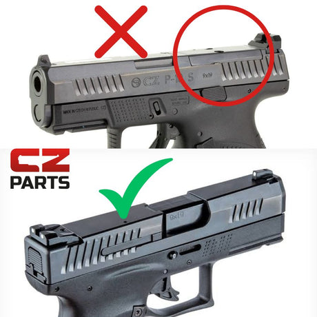 CZ P-10 βάση για σκοπευτικό κόκκινης κουκκίδας universal | type C 