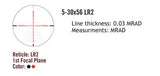 Sightmark Presidio 5-30x56 LR2 FFP διόπτρα τυφεκίου