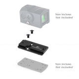 Adapter footprint | από βάσεις Toni System "type A" σε Aimpoint Acro