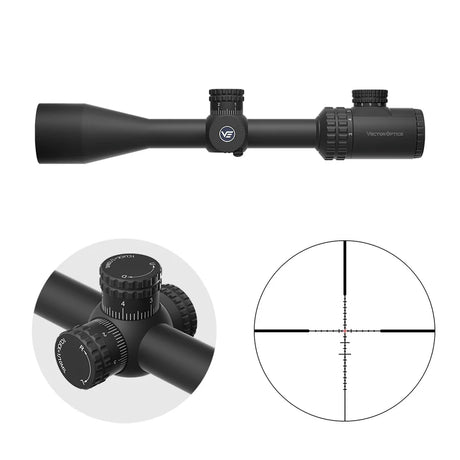 Vector Optics Hugo 3-12x40i ίνα σταυρονήματος διόπτρα