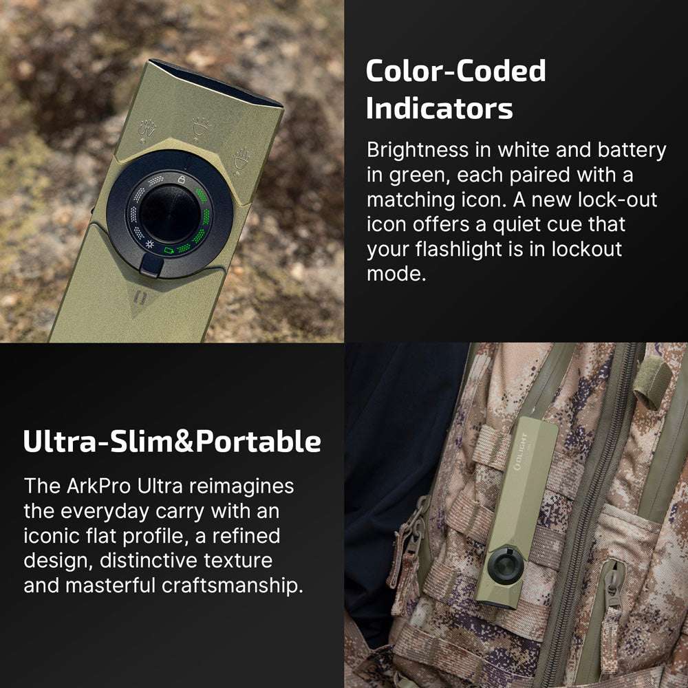 Olight ArkPro Ultra | flat 4-in-1 EDC φακός | 1.700 lm