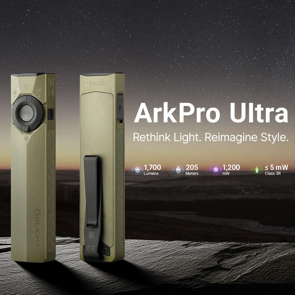 Olight ArkPro Ultra | flat 4-in-1 EDC φακός | 1.700 lm