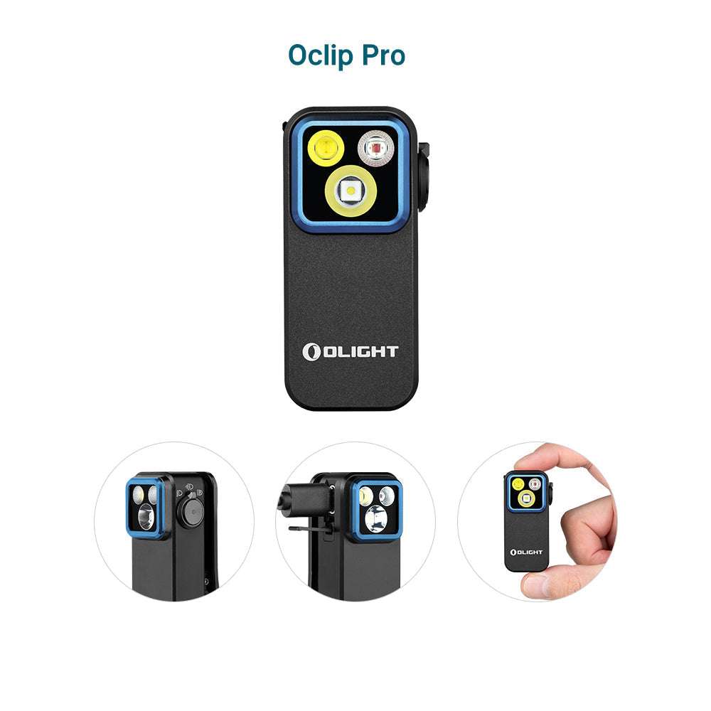 Olight Oclip Pro | πολυλειτουργικός φακός κλιπ | 500 lm