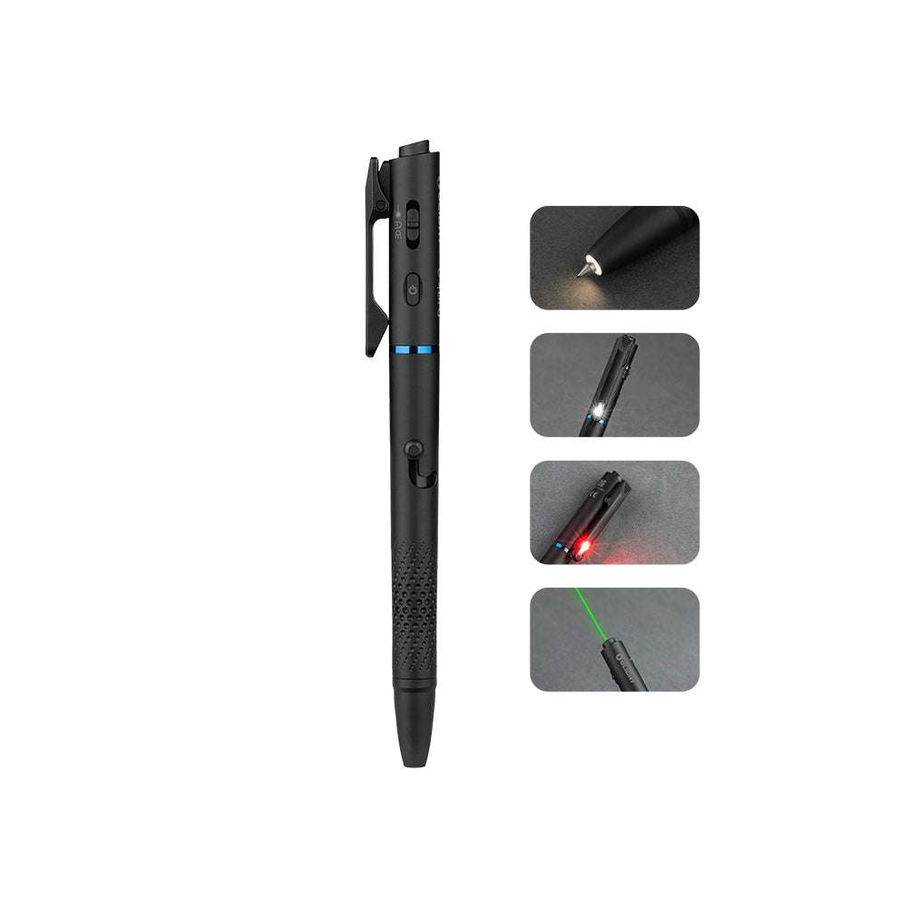 Olight O'Pen 3 | πολυλειτουργικός φακός-στυλό | 120 lm + πράσινο λέιζερ