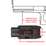 Olight PL-3R Valkyrie | φακός πιστολιού | 1.500 lm