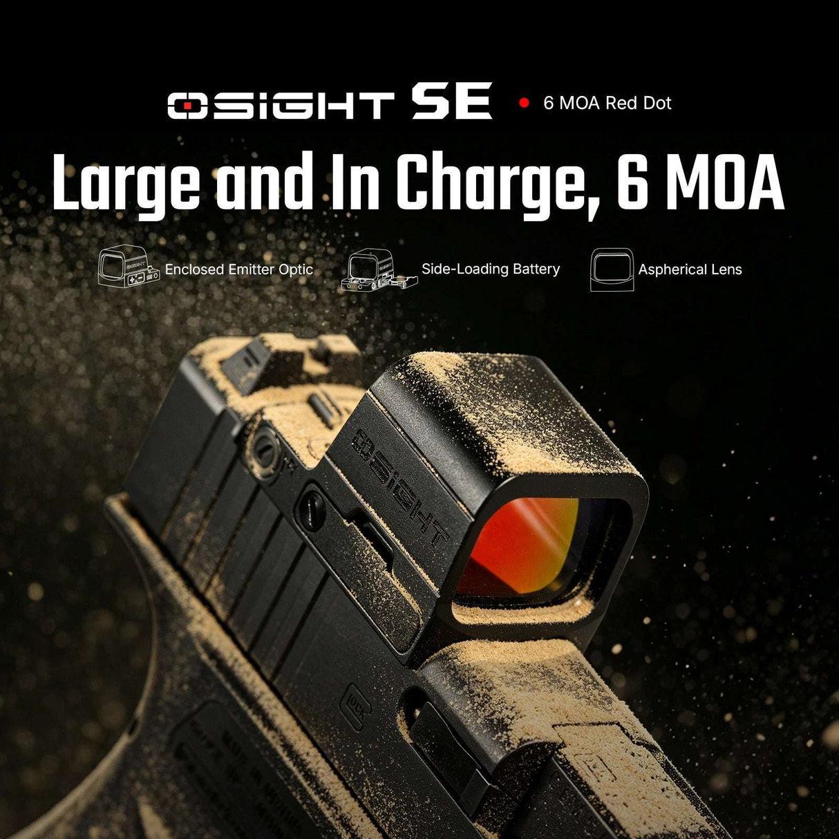Osight SE [κόκκινο] | 6 MOA