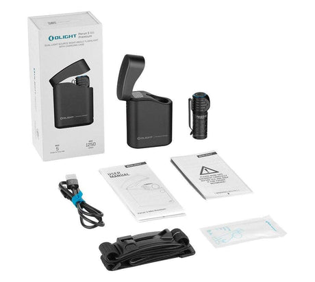 Olight Perun 3 Mini Premium | επαναφορτιζόμενος φακός κεφαλής | 1.250 lm