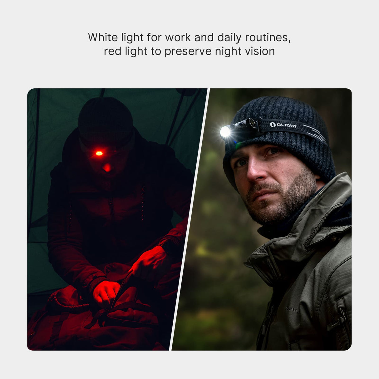 Olight Perun 3 Mini | επαναφορτιζόμενος φακός κεφαλής | 1.250 lm