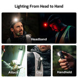 Olight Perun 3 | επαναφορτιζόμενος φακός κεφαλής | 3.000 lm